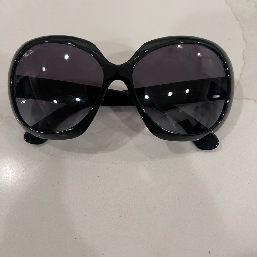 RAY-BAN RB4098 JACKIE BLACK OVERSIZE - Picture 2 of 5